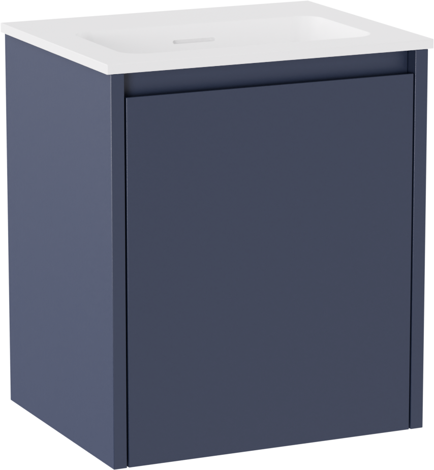 Storke Seda meuble salle bains avec lavabo Scuro