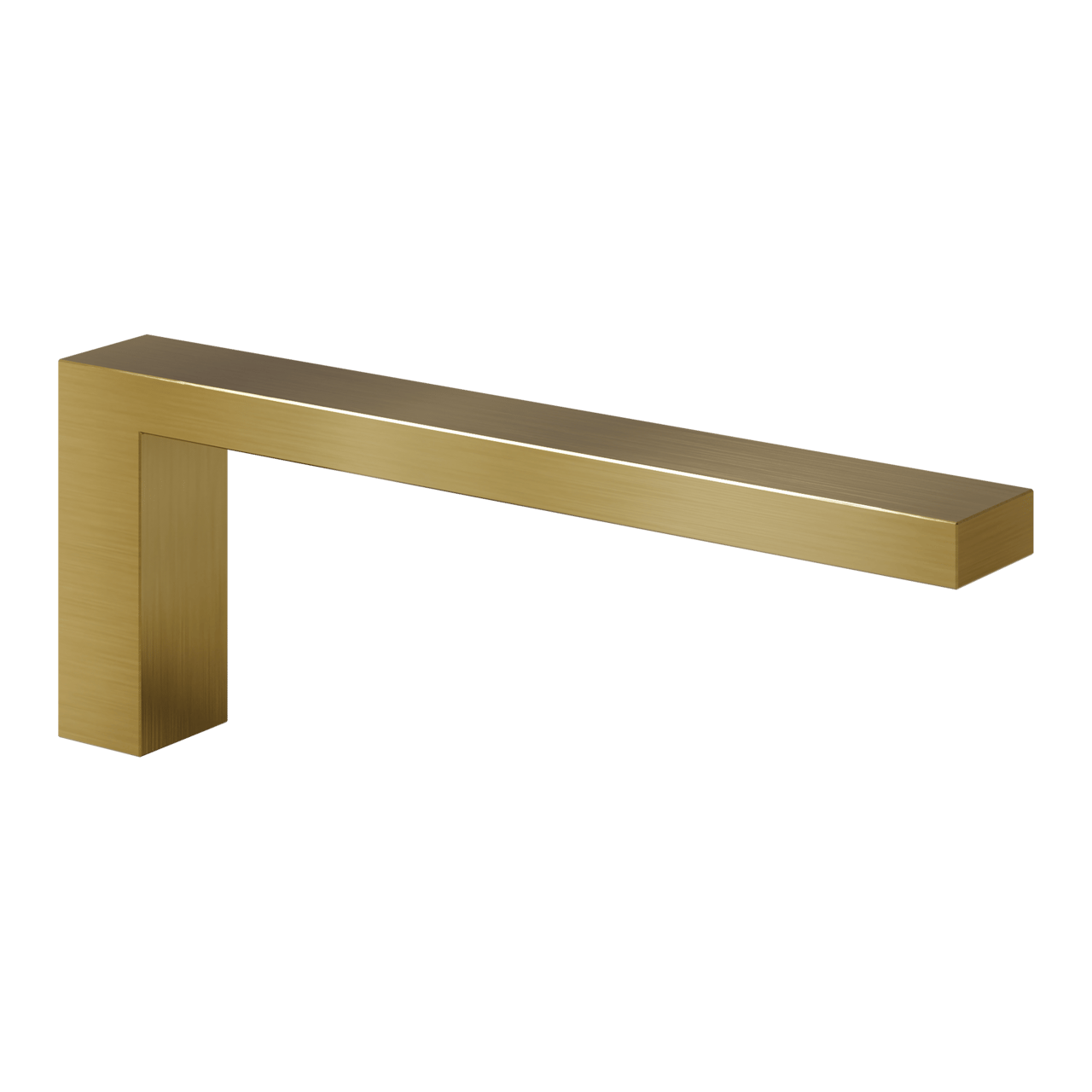 Blaufoss Noma Small Handdoekhouder Brushed Gold 19cm