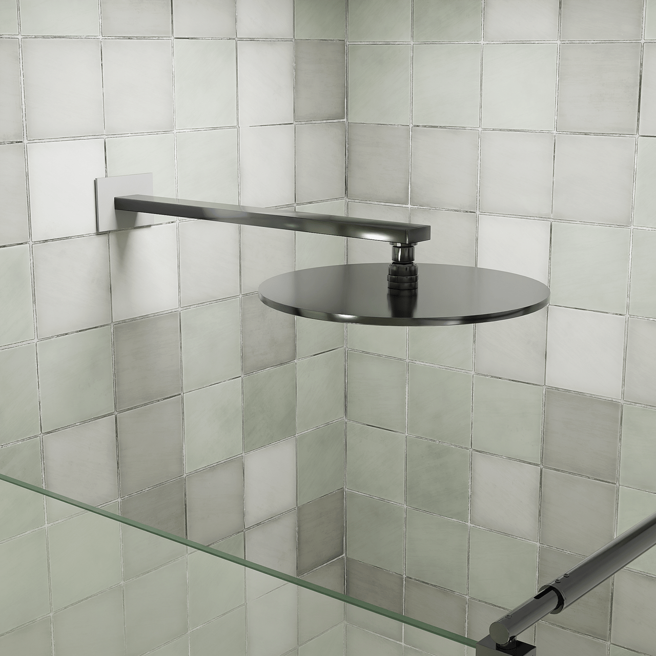 Blaufoss Raindream tête de douche ronde 30 cm Chrome Brillant