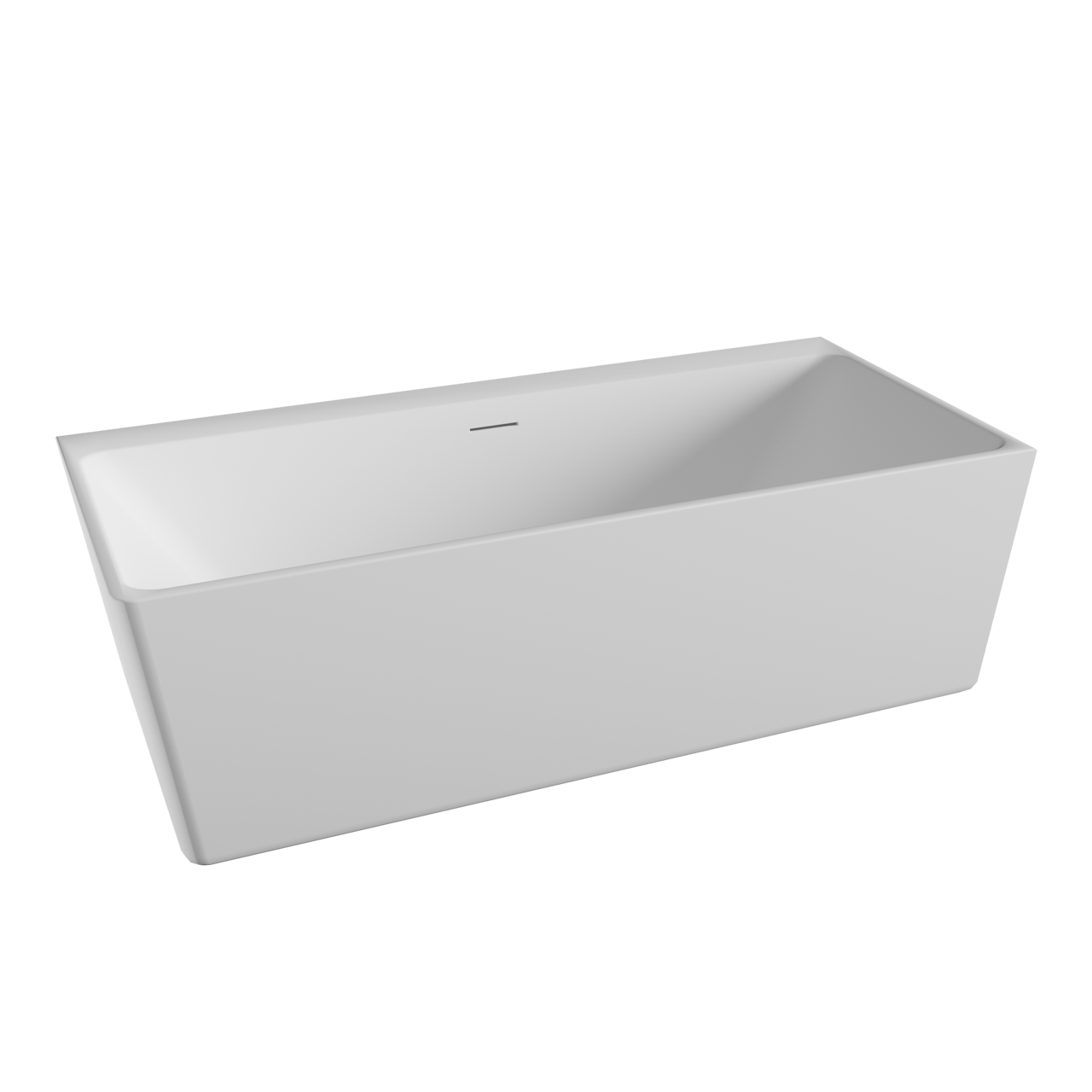 Luca Varess Coda tweepersoons hoekbad rechts 180 x 80 cm acryl mat wit