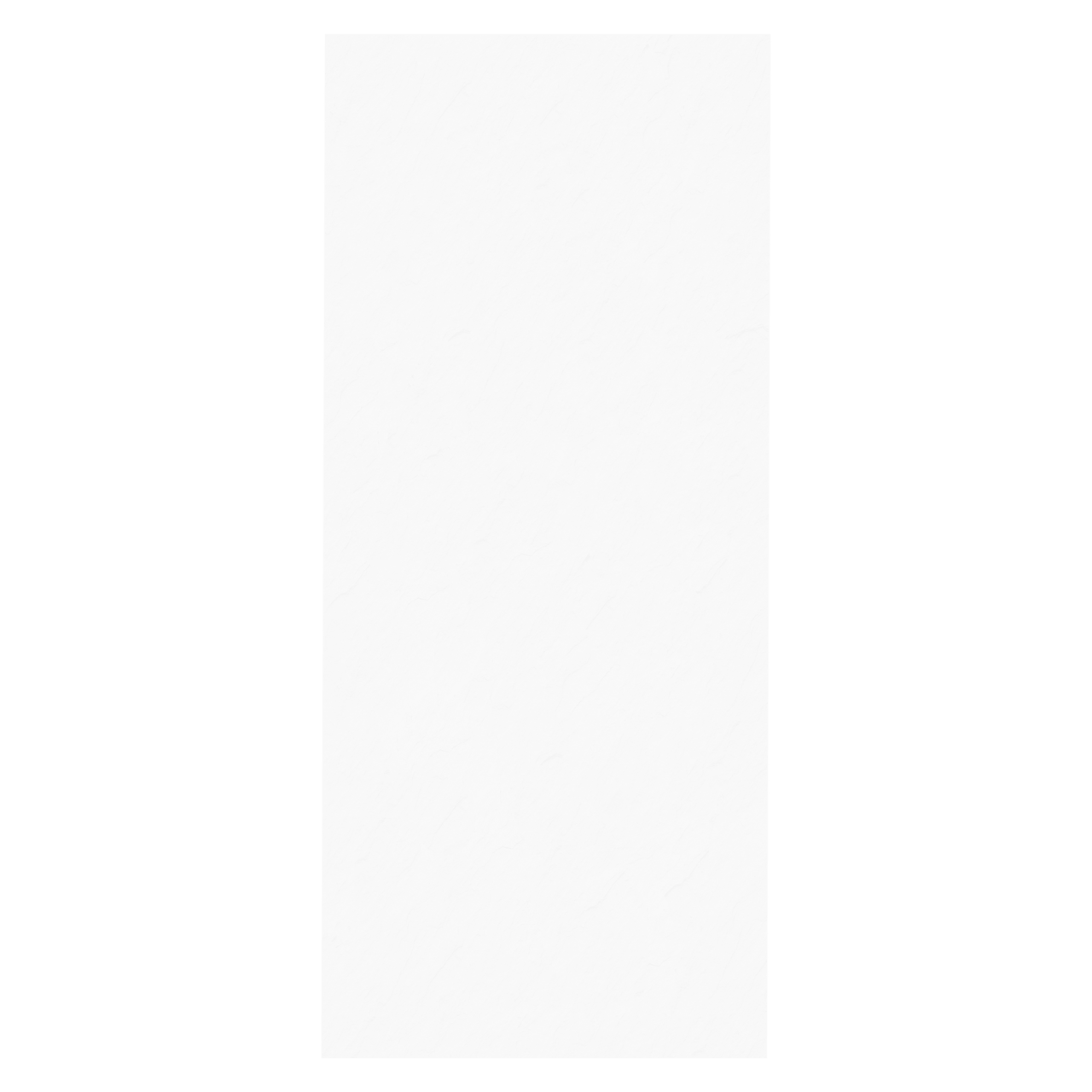 Balmani Piatto panneau mural de douche 120 x 260 cm Solid Surface blanc mat