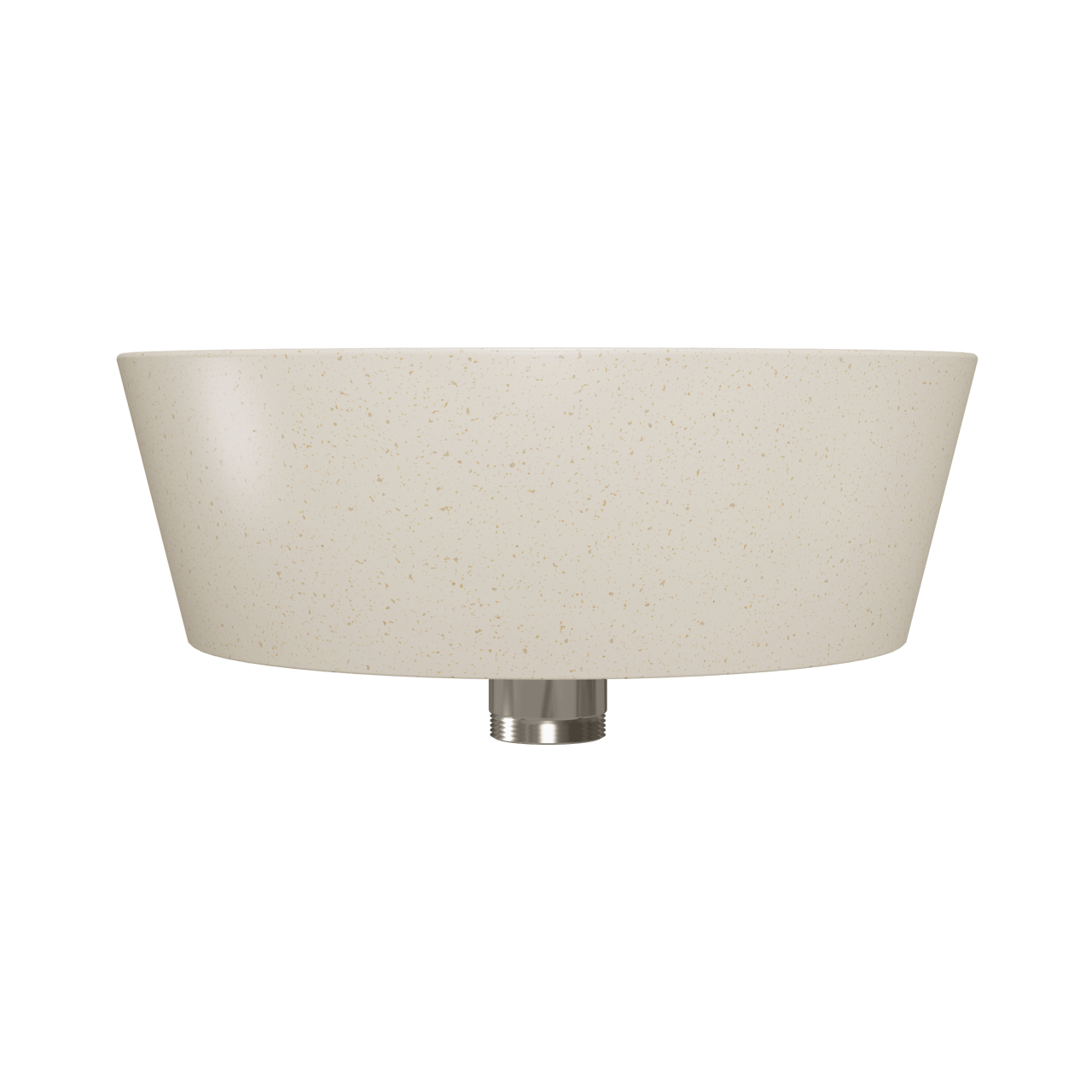 Storke Cona waskom beige granita solid surface rond Ø 36 cm