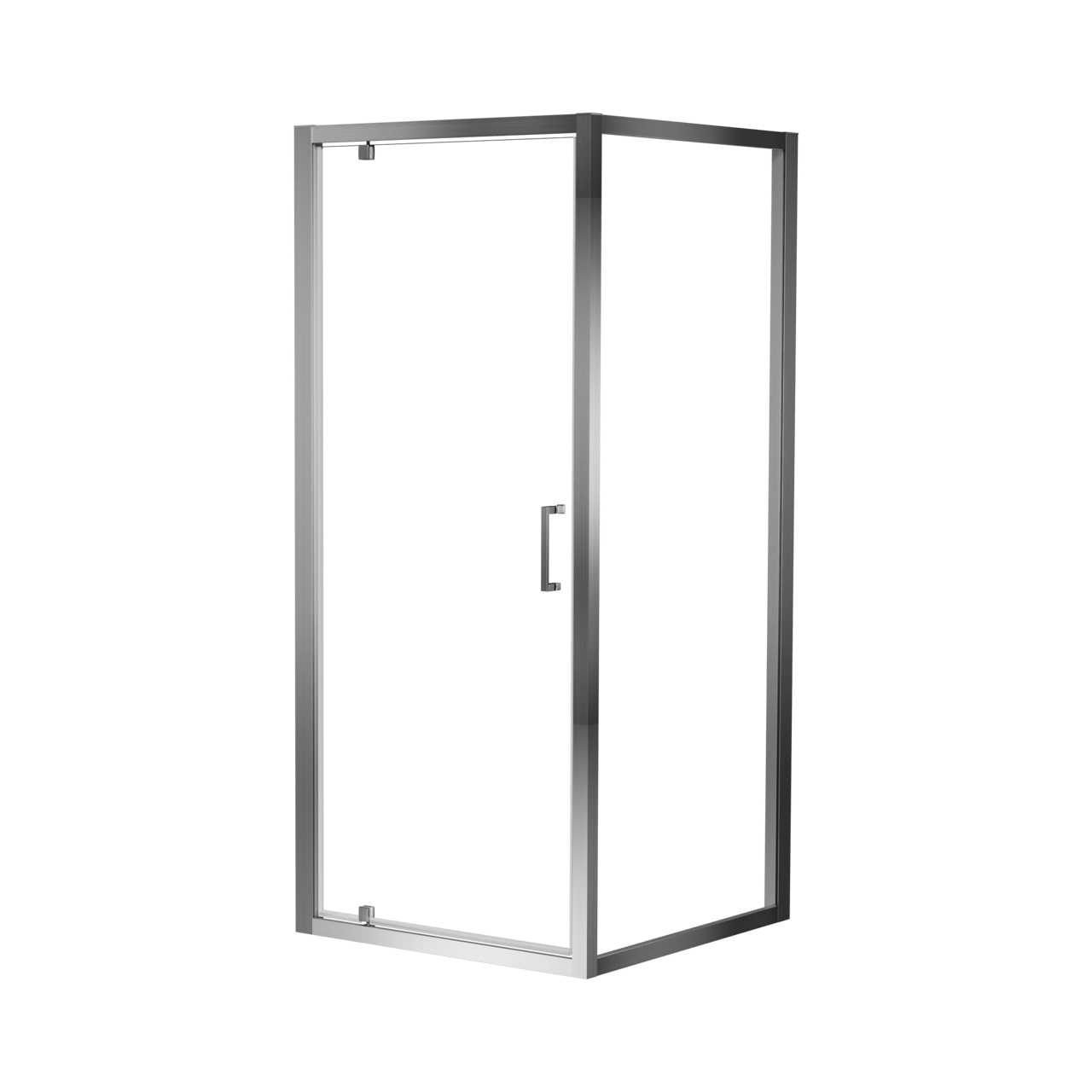 Luca Varess Talan douche draaideur 90 x 200 cm helder glas mat chroom profiel