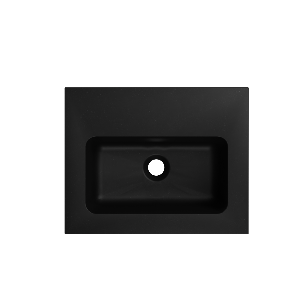 Storke Scuro vasque simple quartz mat 45 x 35 cm