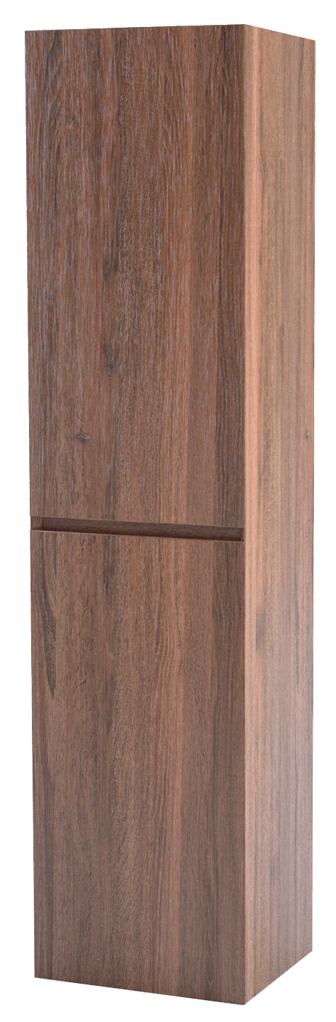 Balmani Mitra hängender Hochschrank, amerikanischer Nussbaum, 45 x 35 x 169 cm