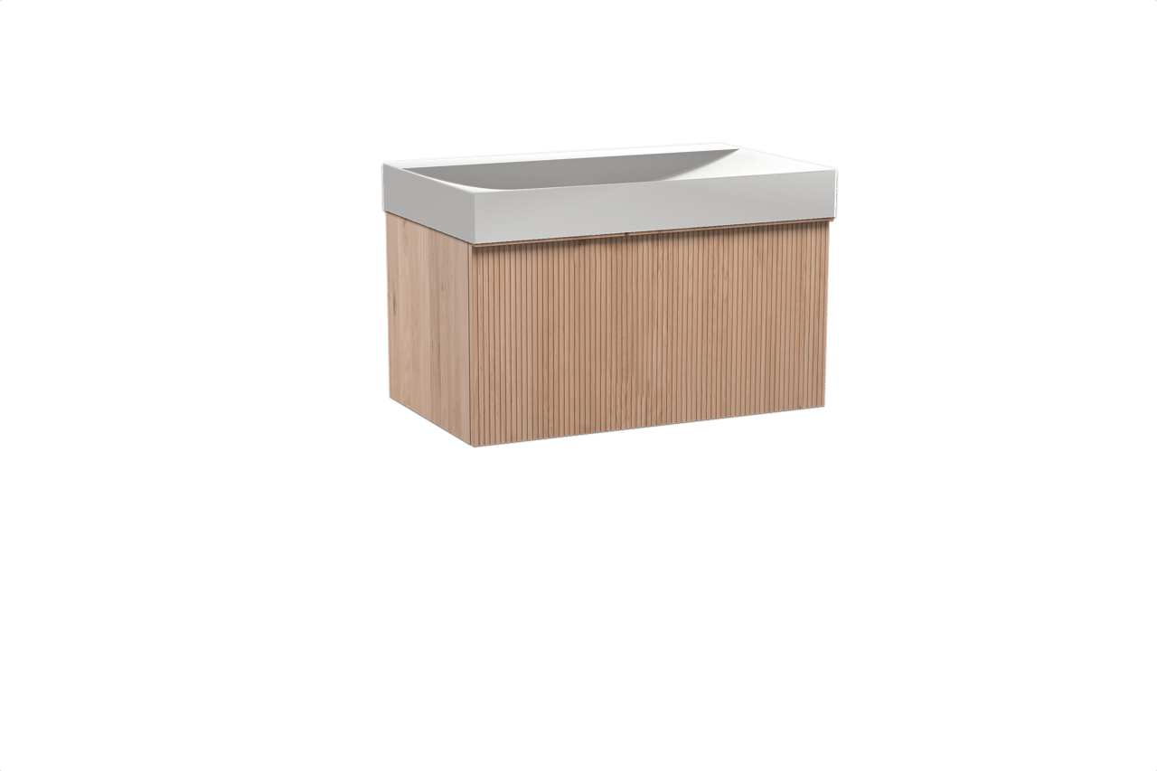 Balmani Forma Badmöbel Set mit Wave Waschtisch