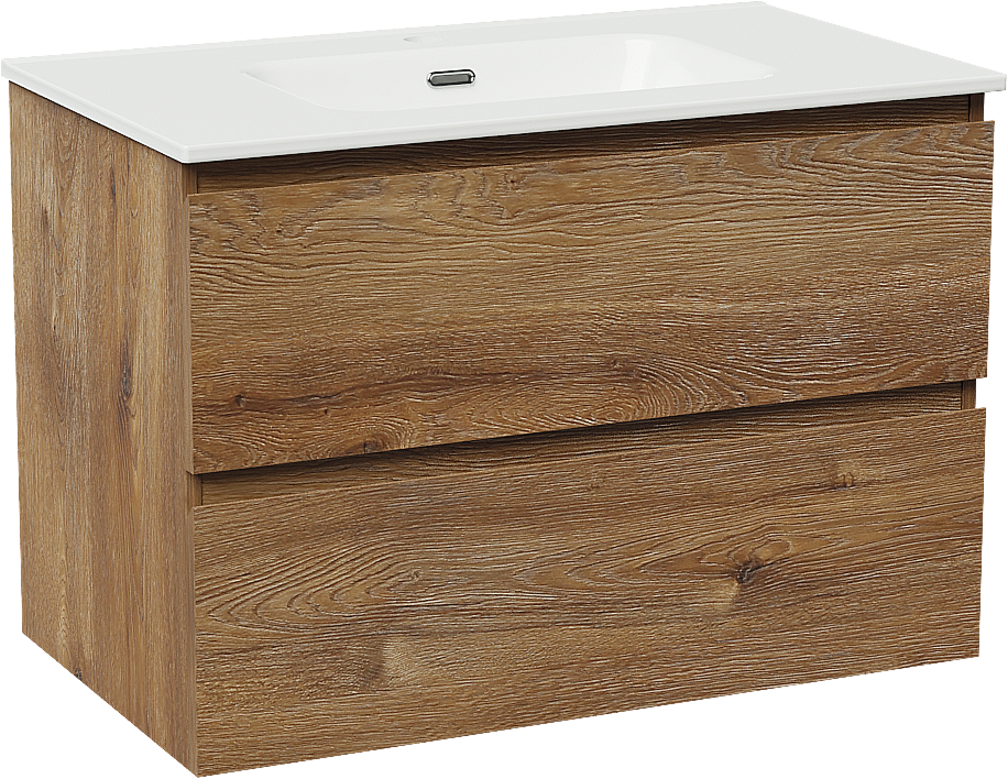 Linie Lado meuble salle de bains avec lavabo Baro