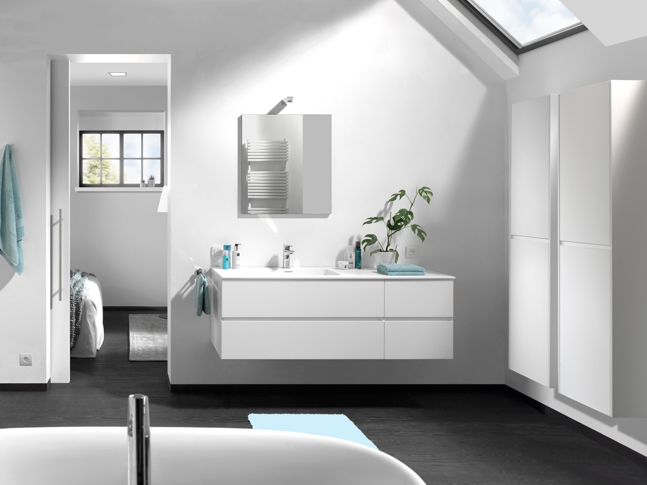 Storke Mamba rechthoekig badkamerspiegel 65 x 72 cm