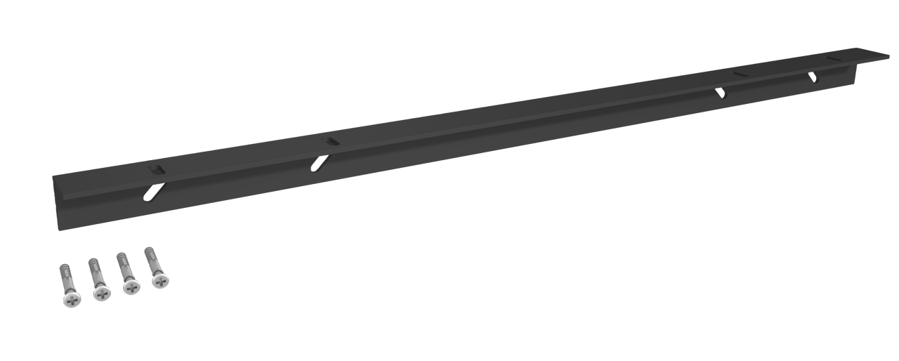 Santeg UniSupport profilé de meuble sous-lavabo noir 145 cm