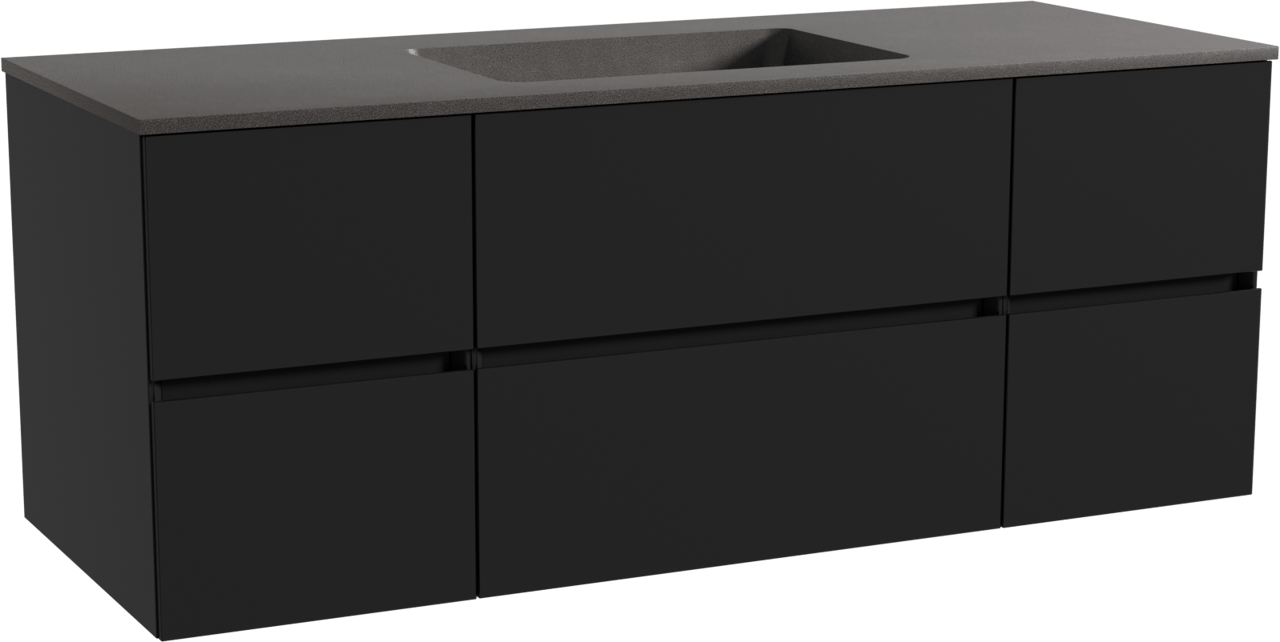 Storke Edge badkamermeubel met Scuro wastafel