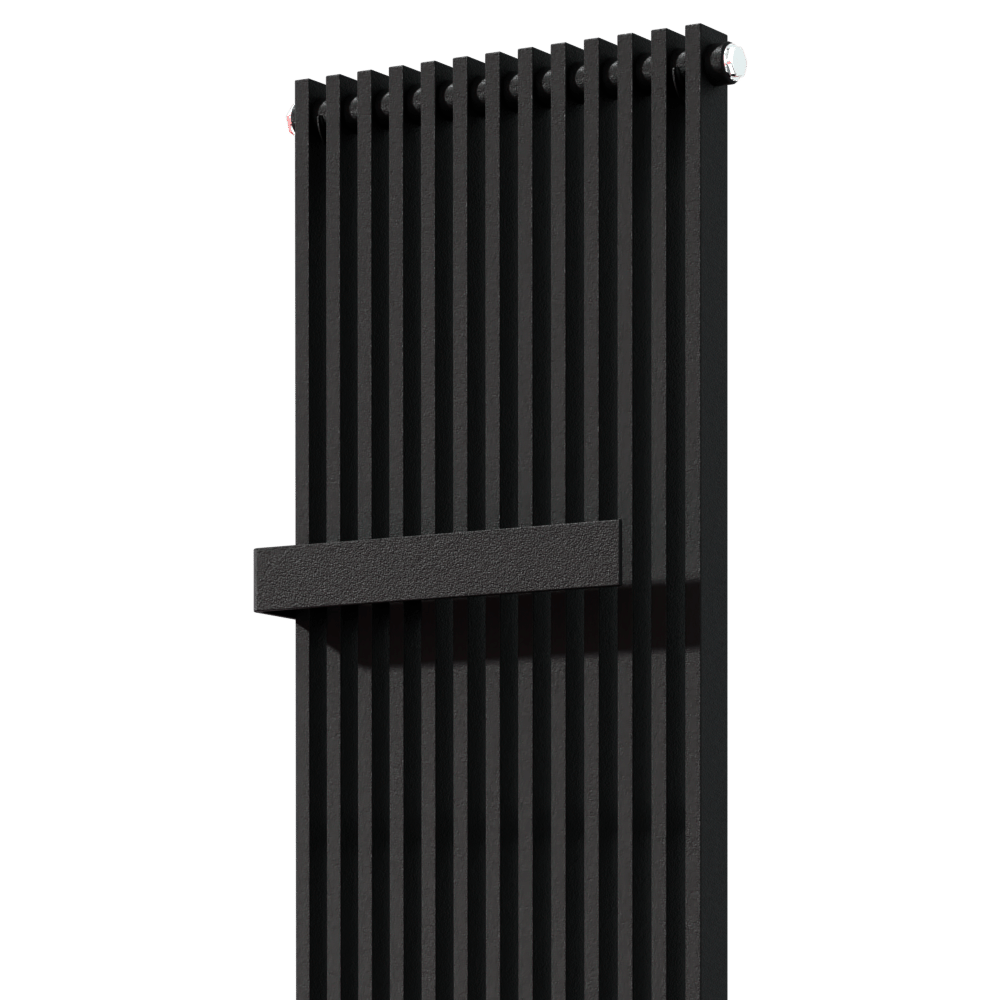 Vipera handdoekhouder voor Corrason enkel 40cm zwart mat