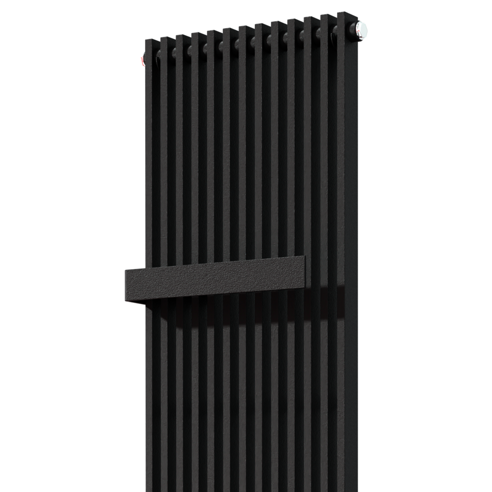 Vipera handdoekhouder voor Corrason enkel 40cm zwart mat