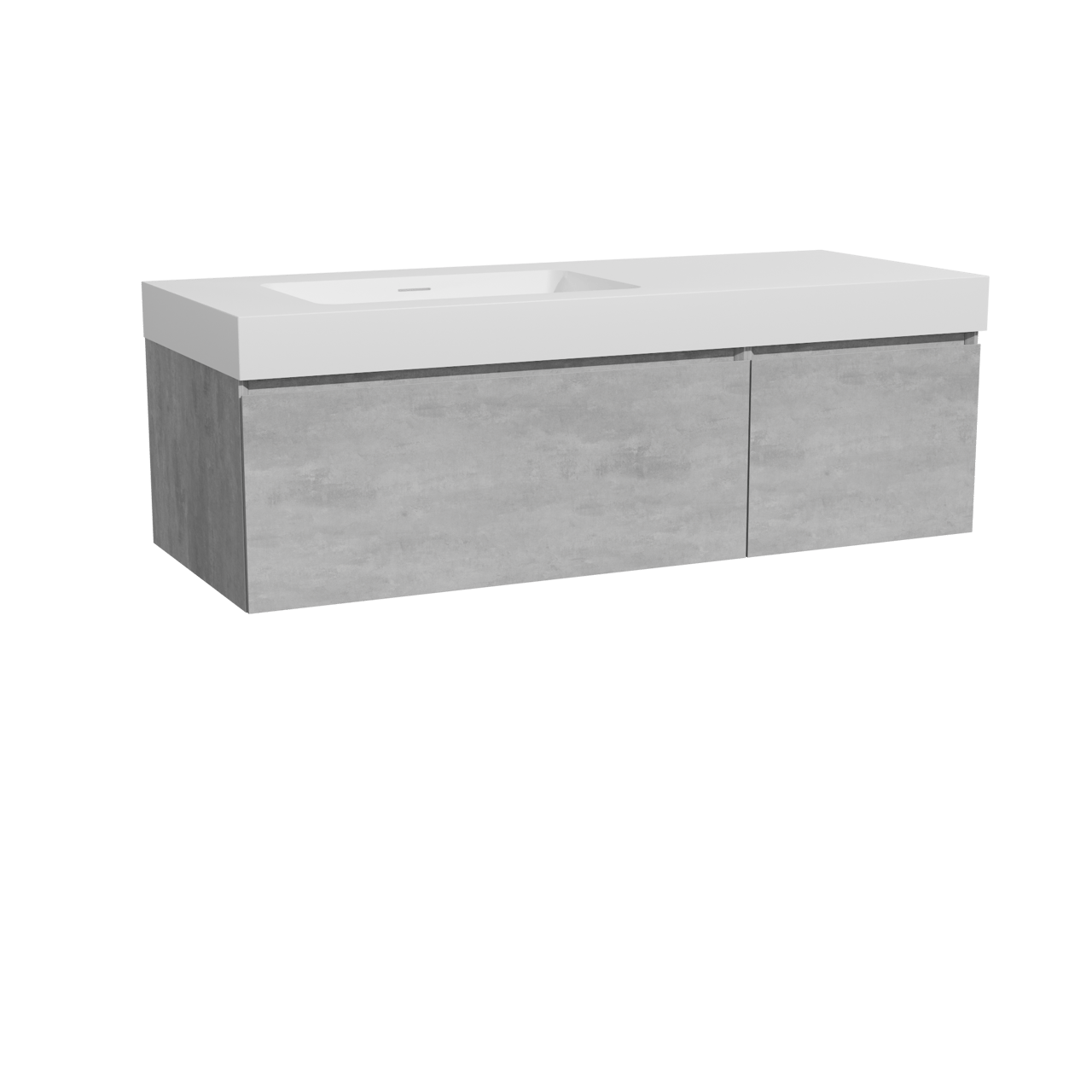 Storke Edge meuble salle de bains avec lavabo Mata High