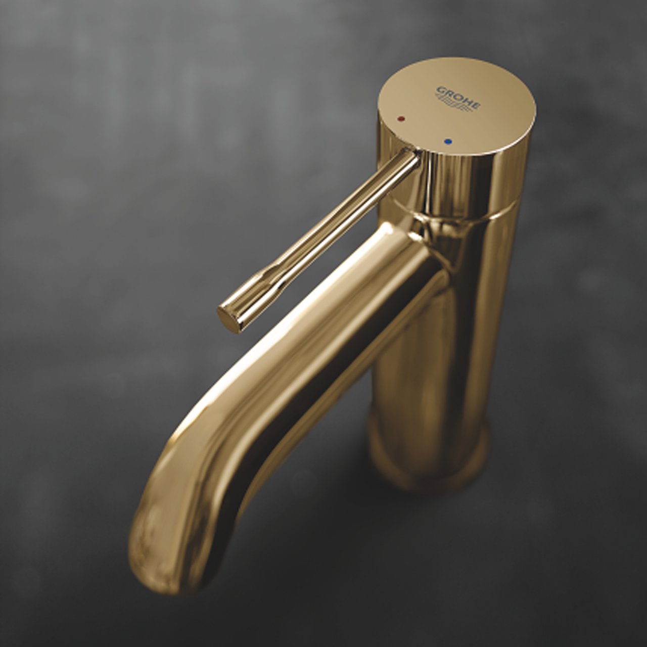 Grohe Essence S-size wastafelkraan Brushed Cool Sunrise