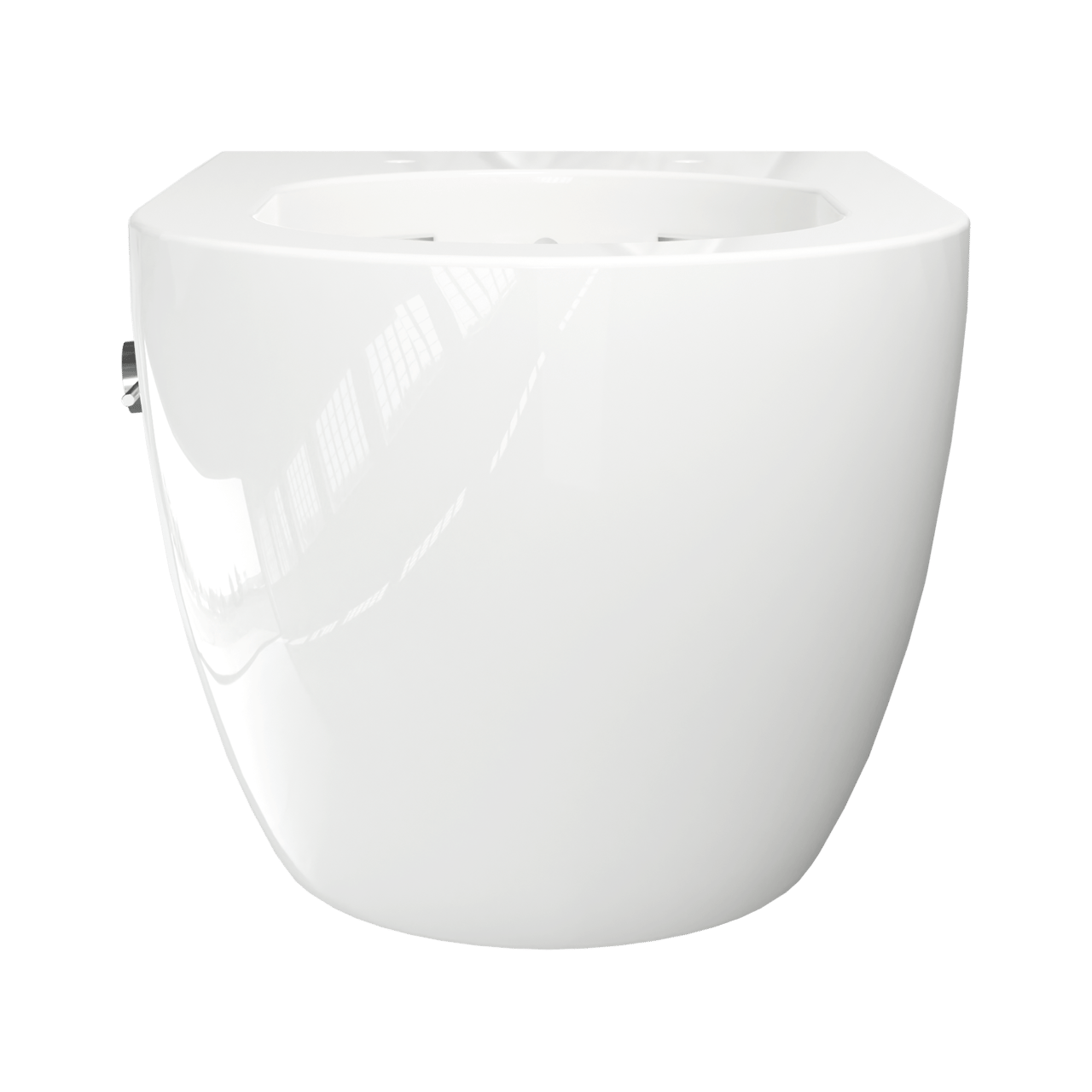 Luca Varess Moreno bidet Blanc Brillant sans rebord