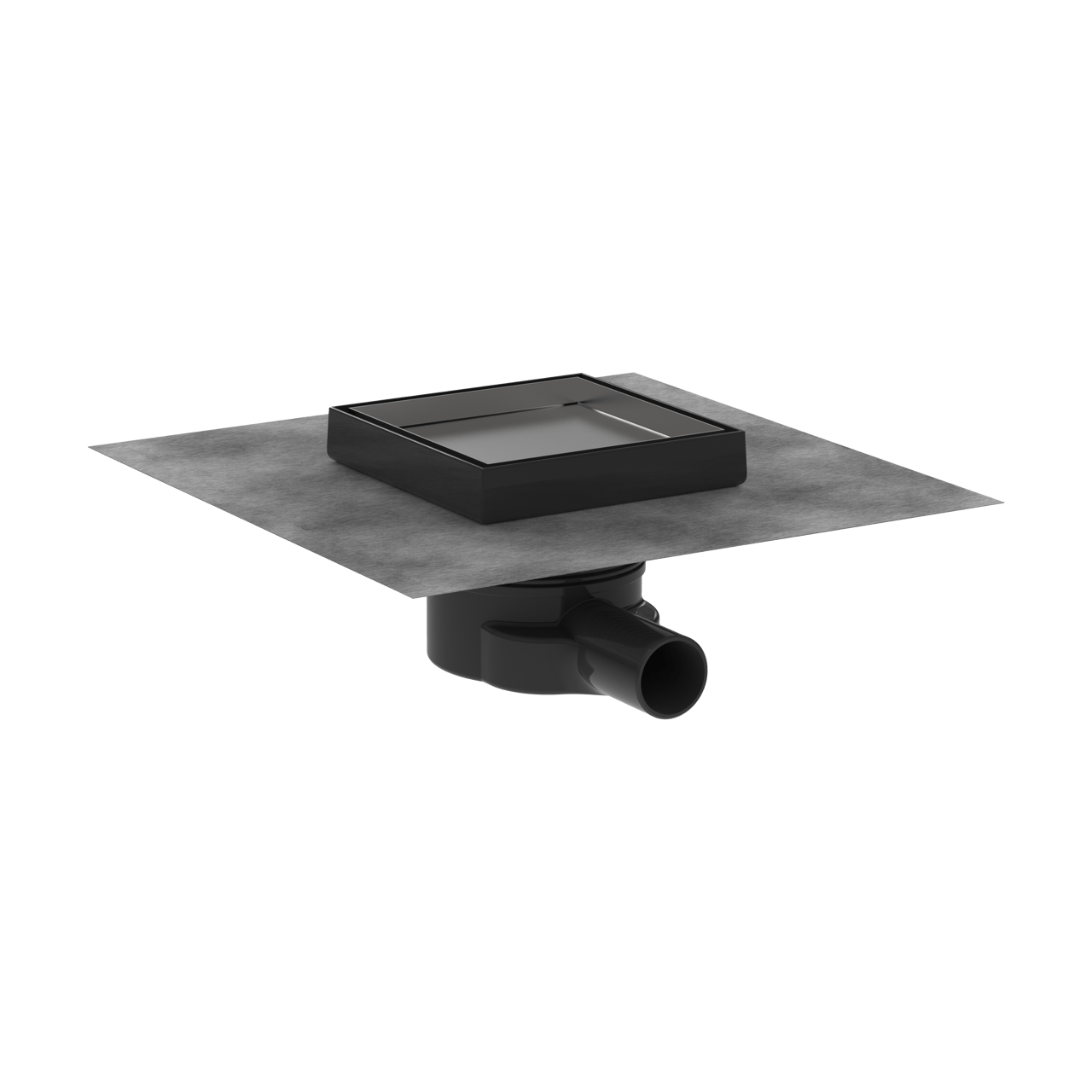 Hansgrohe RainDrain Point doucheput 15cm RSV Look