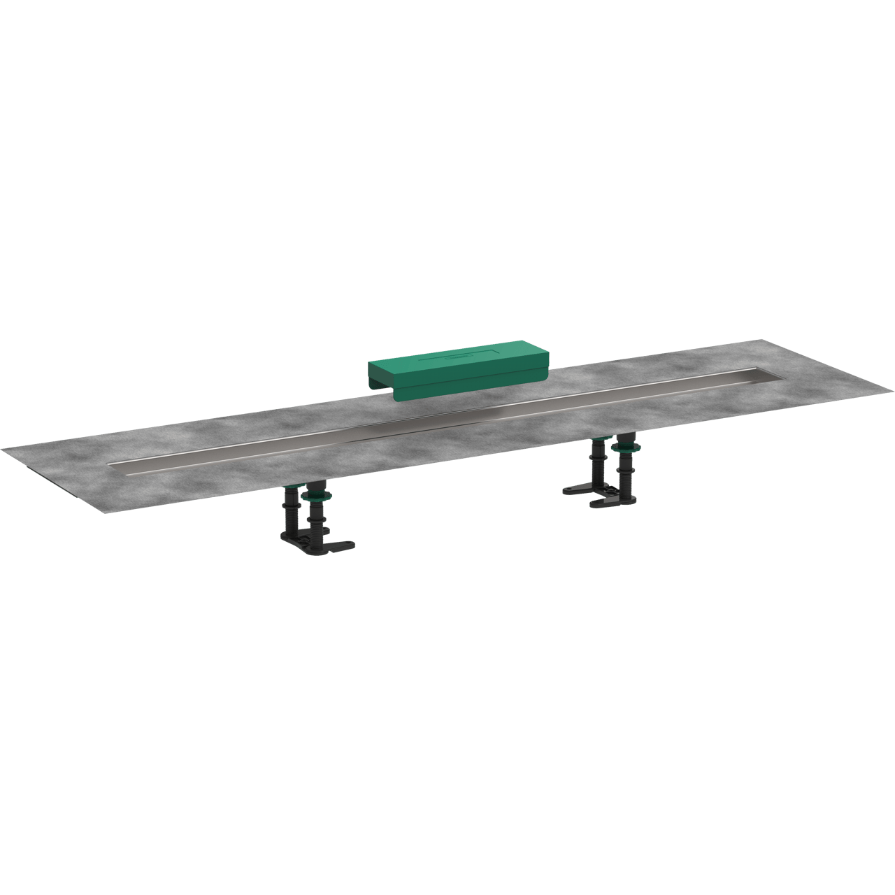 Hansgrohe RainDrain kit d'installation pour rigole de douche 100cm pour Raindrain Match ou Rock