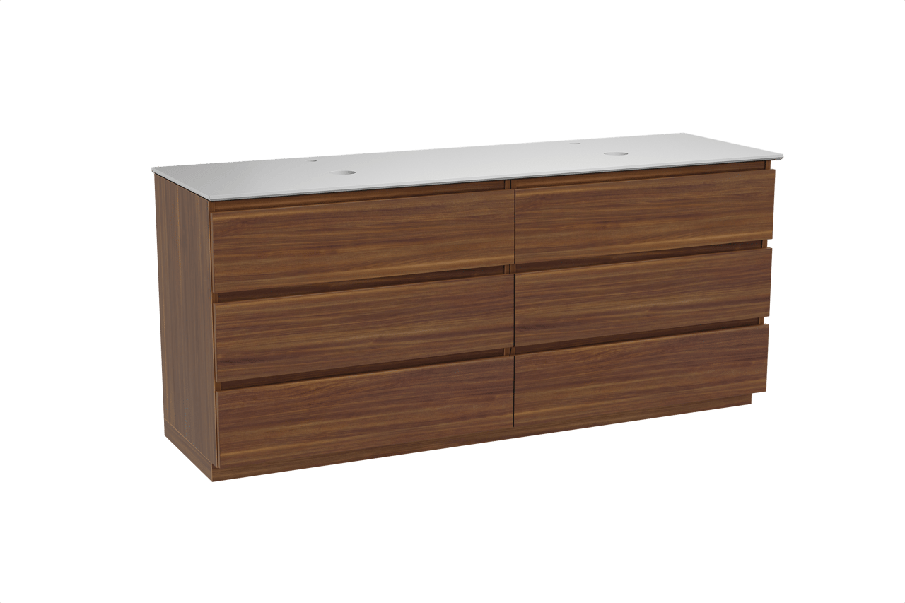 Balmani Lucida badkamermeubel met Facetta Tablet voor waskom(men)