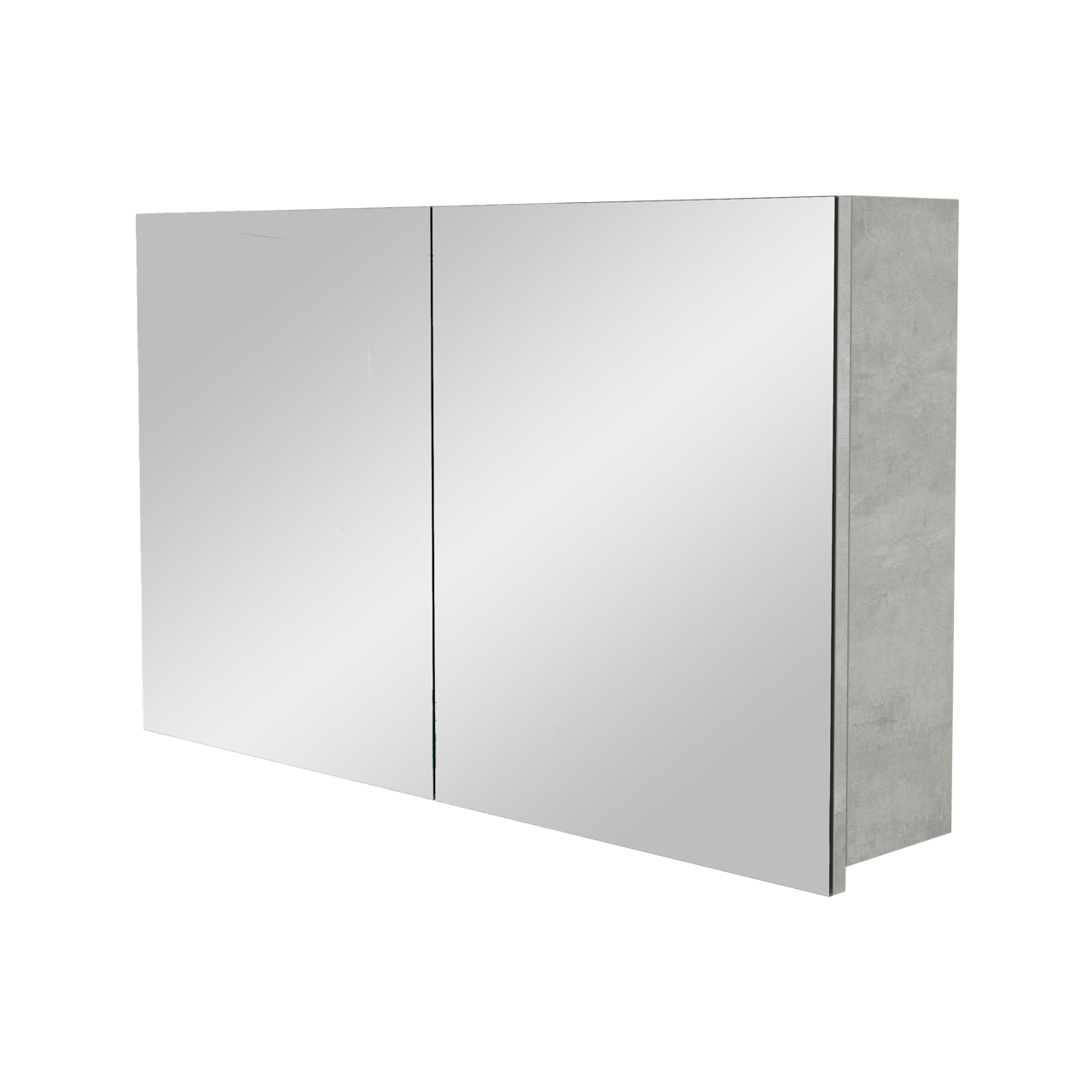 Storke Beta spiegelkast 100 x 60 cm beton zilvergrijs