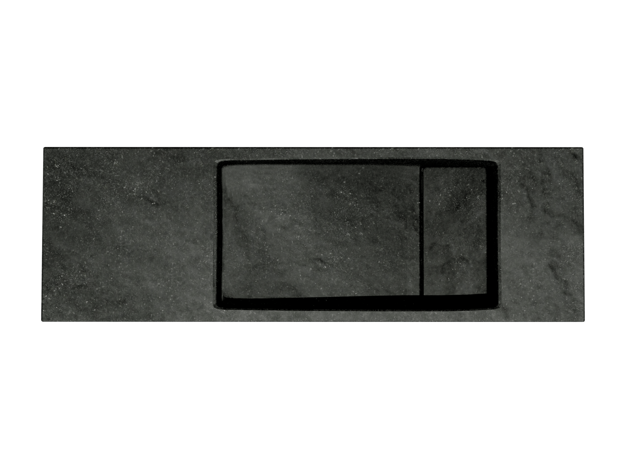 Balmani Mood handenwasser 65 x 20 cm Verzoete Graniet