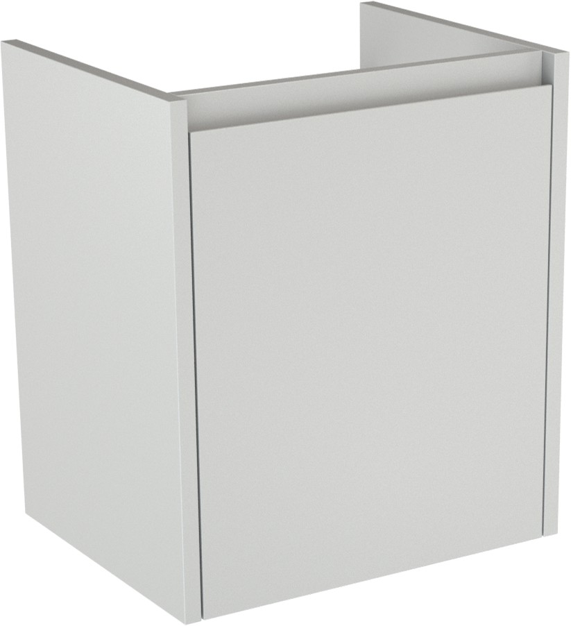 Storke Seda meuble sous-lavabo suspendu 45 x 35 cm blanc mat porte