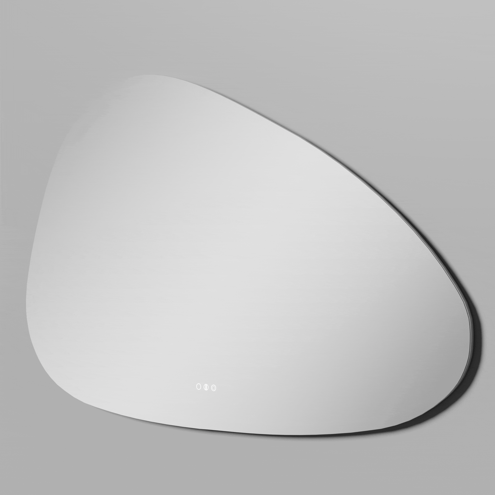 Balmani Ghost Touch miroir organique lumineux et anti-buée 150 x 94 cm