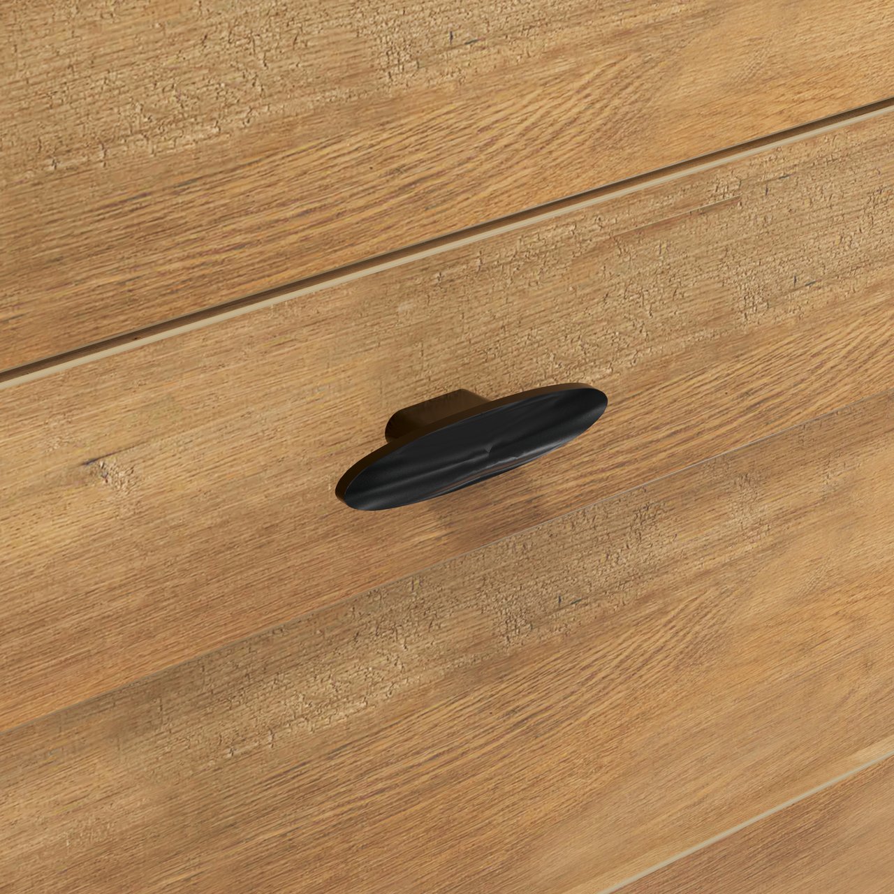 Linie Classo meuble sous-lavabo a poser 80 x 46 cm chêne naturel 3 tiroirs