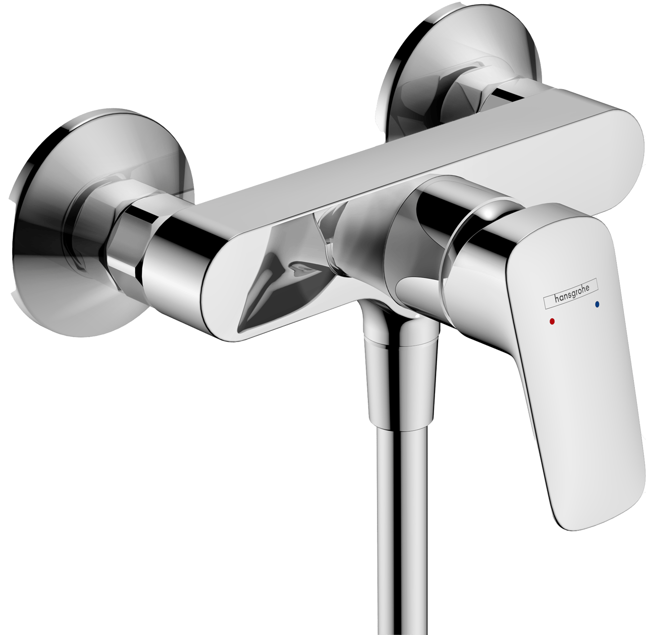 Hansgrohe Logis standaard mengkraan douchekraan Glanzend Chroom