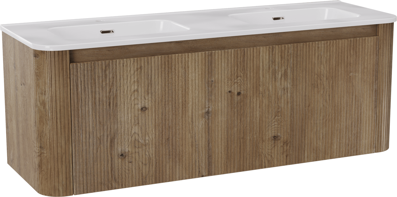 Storke Soft badkamermeubel met Kera Soft wastafel