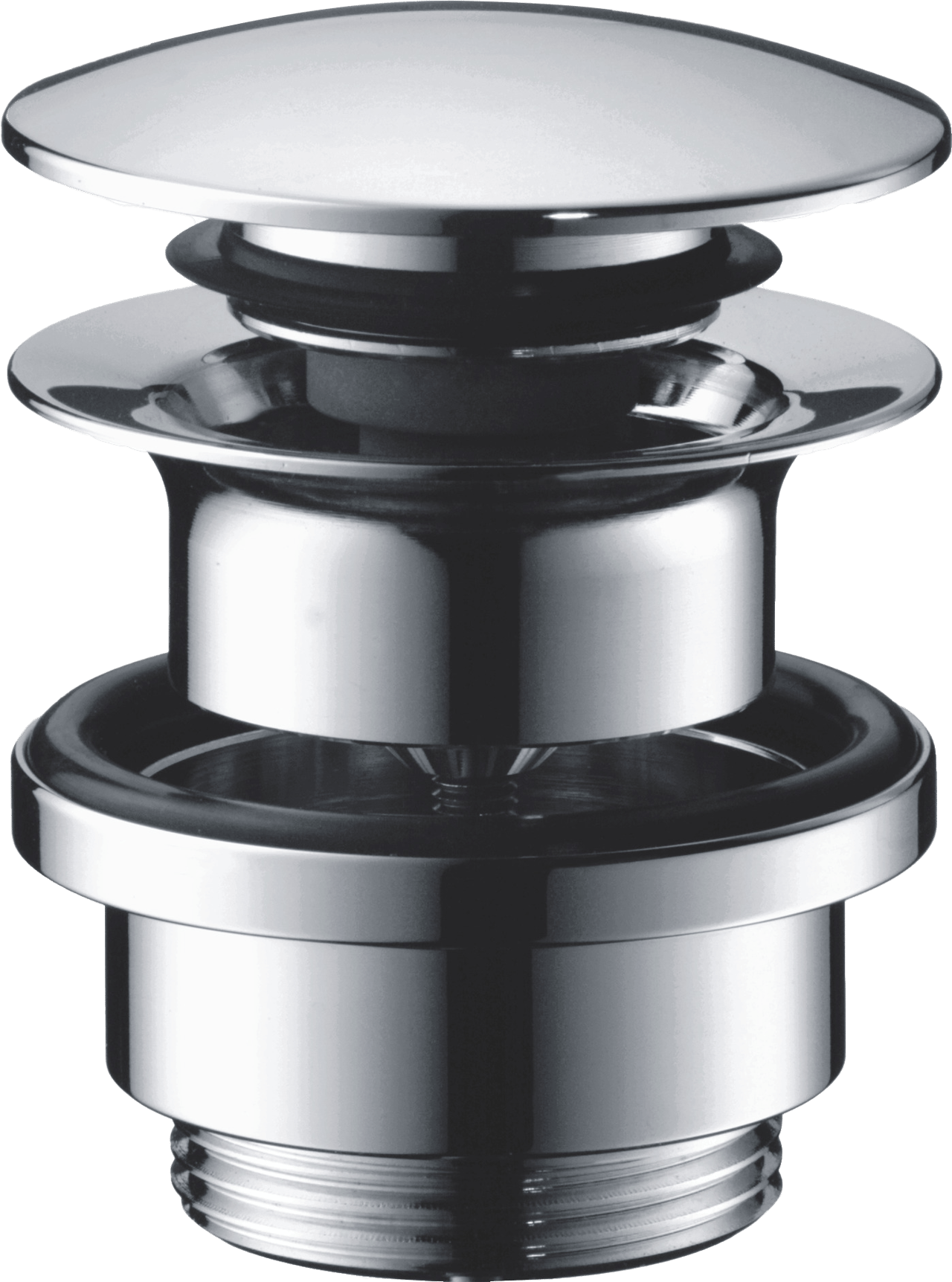 Hansgrohe Push-open-Ablaufventil Weiß Matt