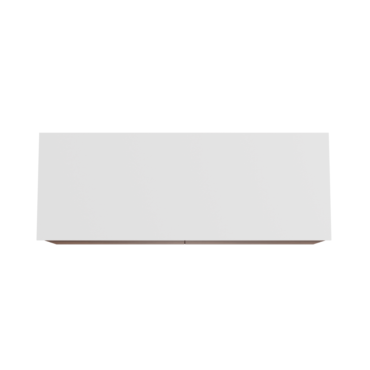 Balmani Mitra zwevend badkamermeubel 150 x 55 cm notelaar met Stretto enkel of dubbel tablet in solid surface mat wit