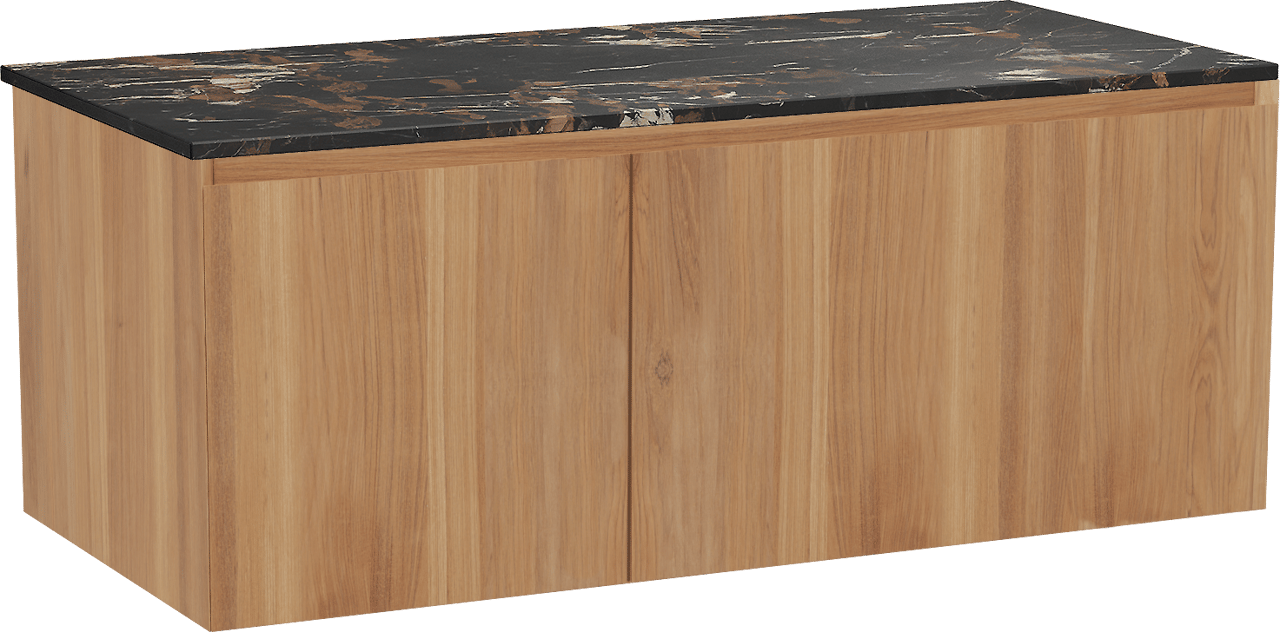 Balmani Idra badkamermeubel met Stretto wastafelblad voor waskom(men)