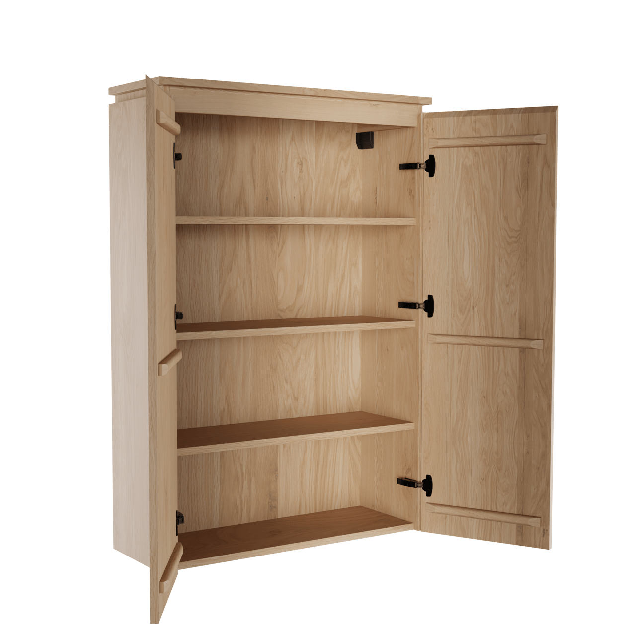 Balmani Eclips zwevende kolomkast natuur eiken 90 x 32 x 130 cm