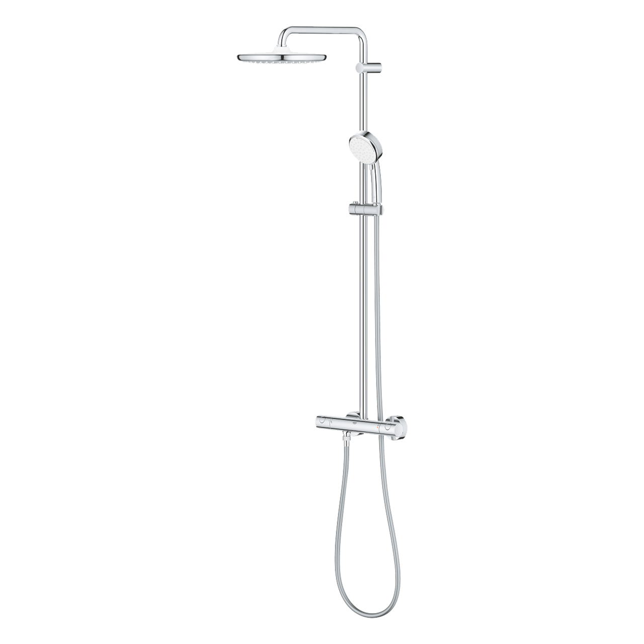 Grohe Tempesta Cosmopolitan System 250 Duschsystem: Chrom Glänzend