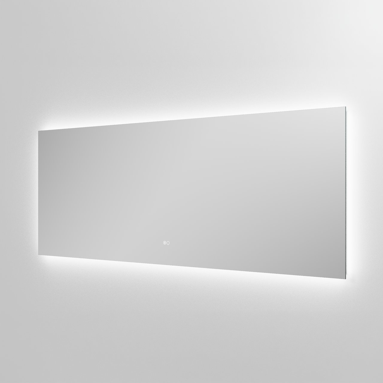 Balmani Giro Touch rechthoekig badkamerspiegel 180 x 65 cm met spiegelverlichting en anti-damp