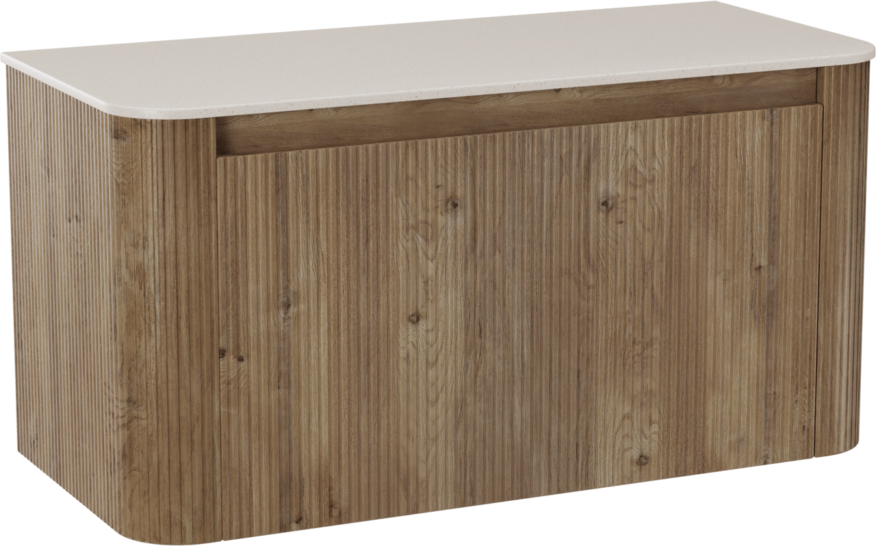 Storke Soft badkamermeubel met Tavola Soft tablet voor waskom(men)