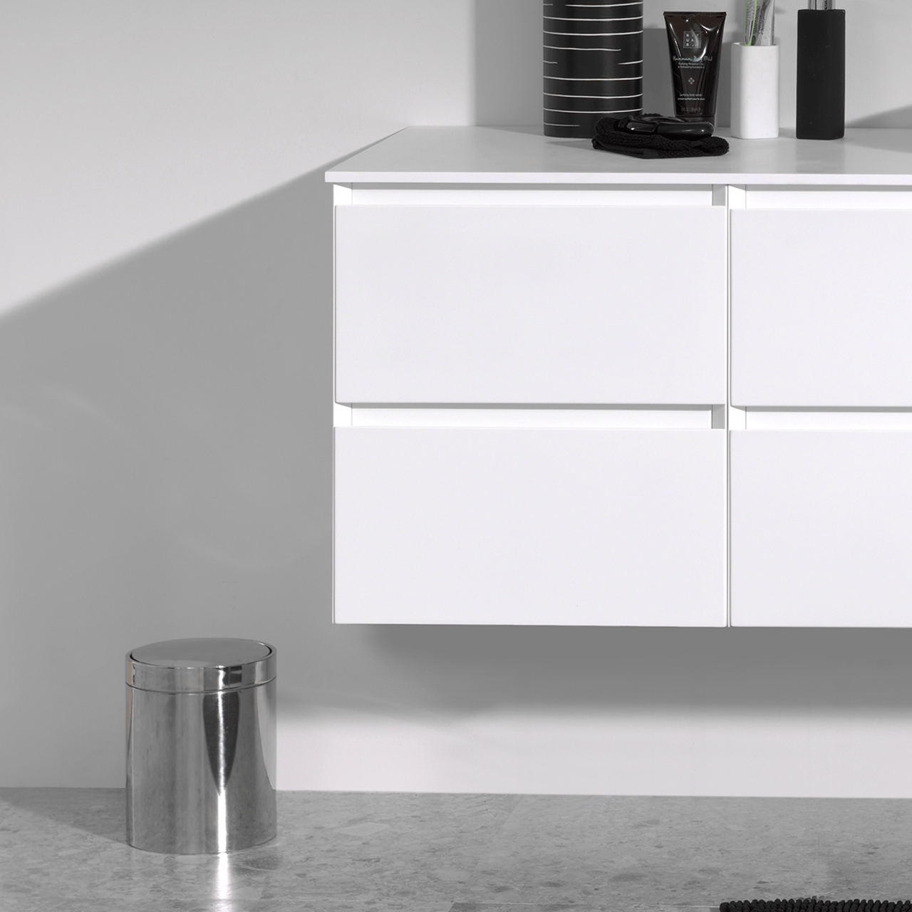 Balmani Reflection poubelle chrome