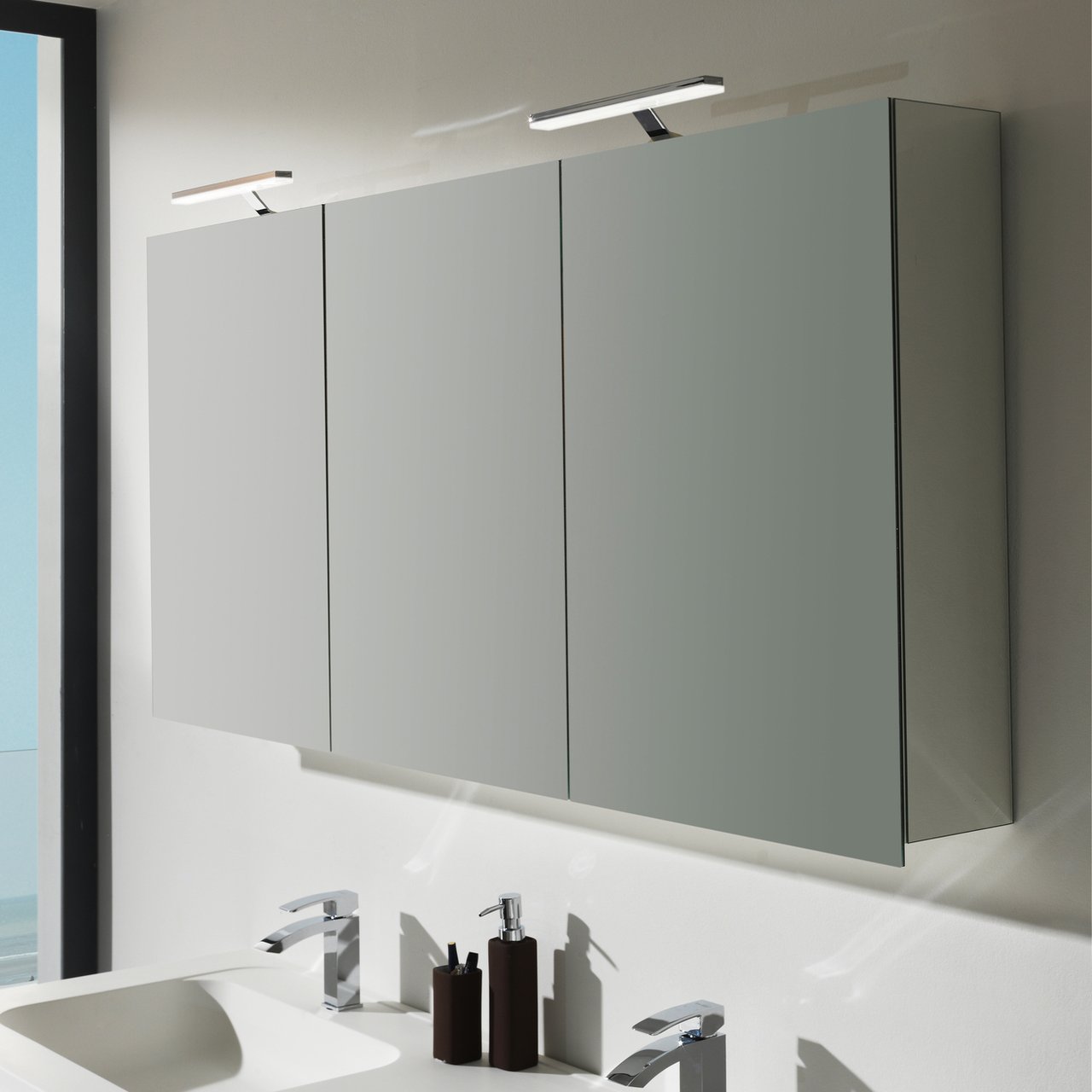 Balmani Verona BI-LED verlichting 28 cm chroom