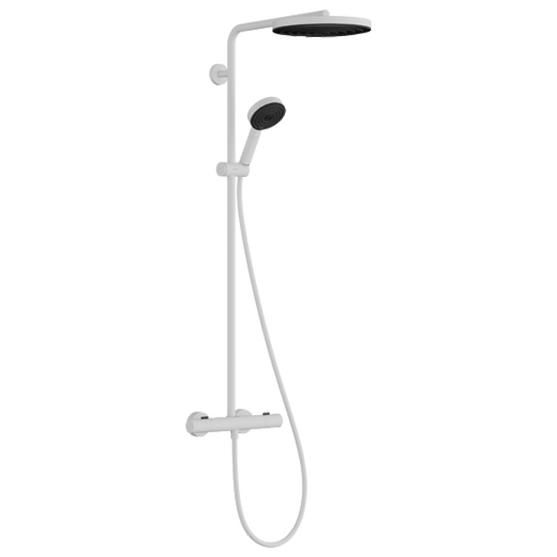 Hansgrohe Pulsify S260 Puro thermostatische kraan regendoucheset mat wit