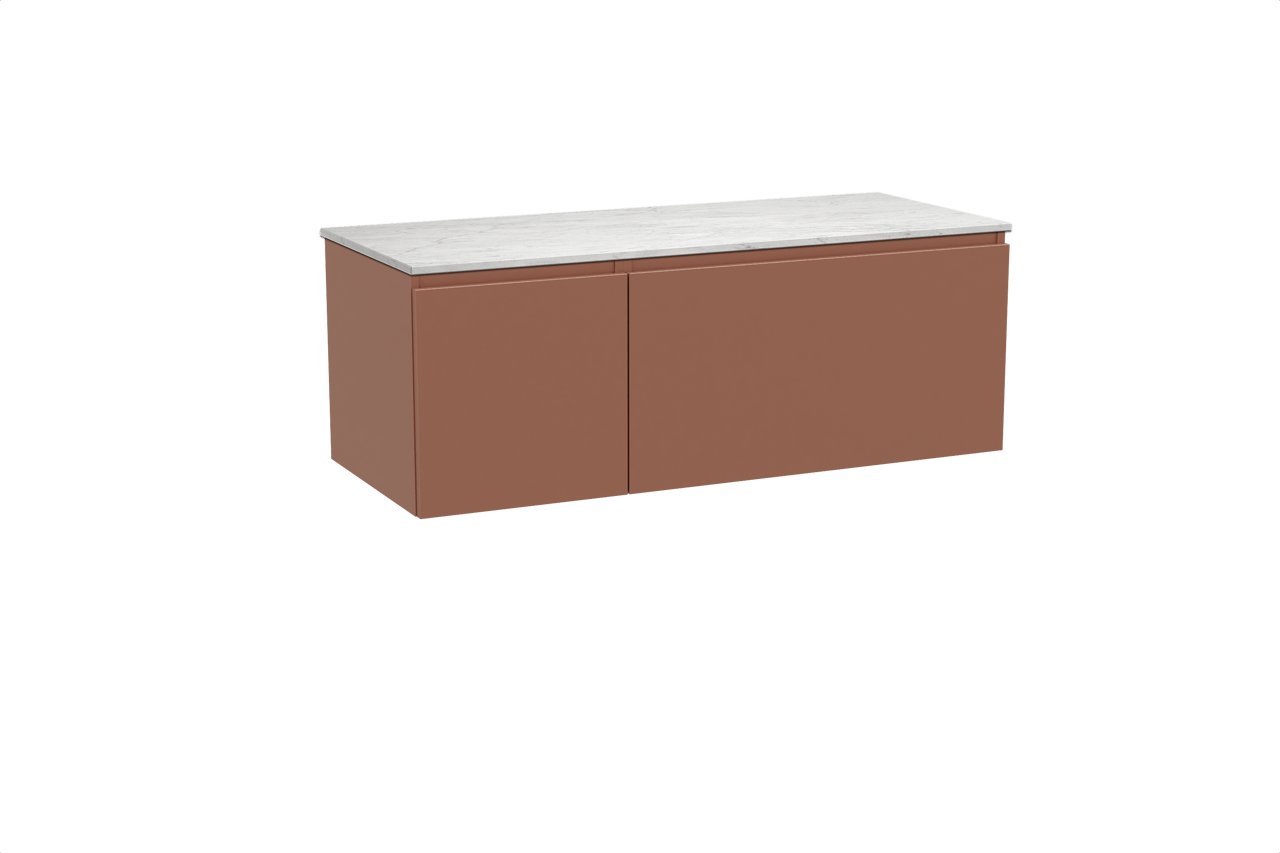 Balmani Sfera meuble salle de bains avec tablette pour vasques Stretto