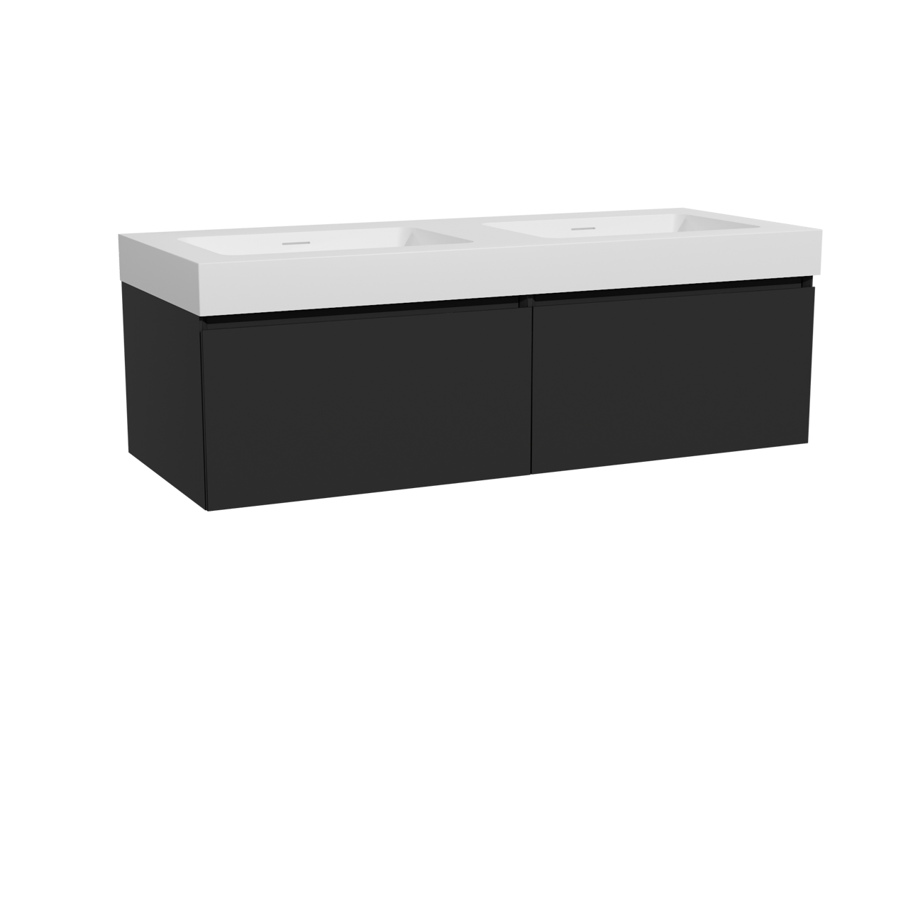 Storke Edge badkamermeubel met Mata High wastafel