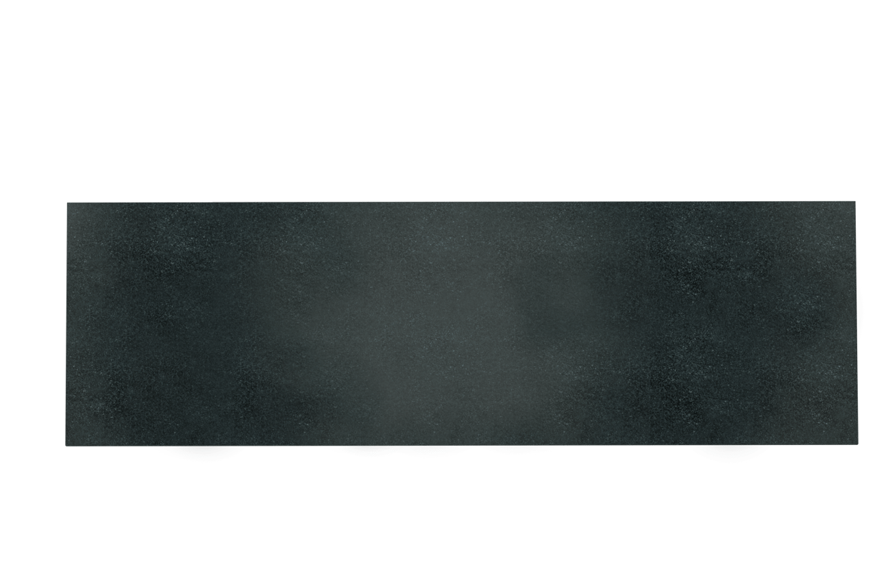 Balmani Stretto Einzel- oder Doppelwaschtischplatte, Granit poliert, 180 x 55 cm