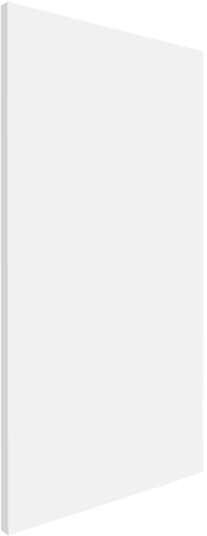 Luca Varess Silk panneau mural de douche 140 x 260 cm acrylique blanc mat