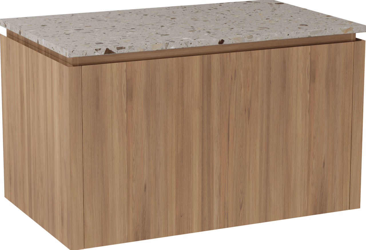 Balmani Eclips meuble salle de bains avec tablette pour vasques Stretto