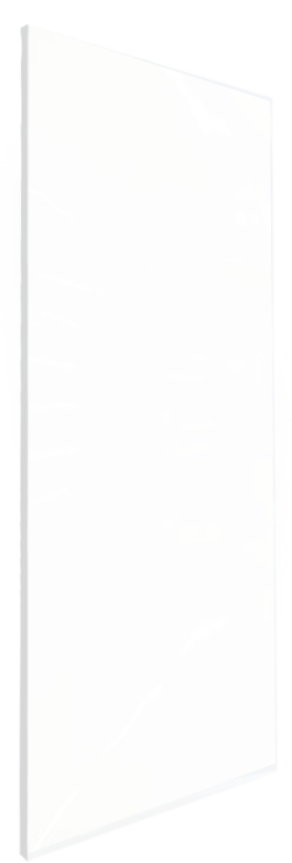 Linie Wall douchewandpaneel 120 x 260 cm acryl Glanzend Wit