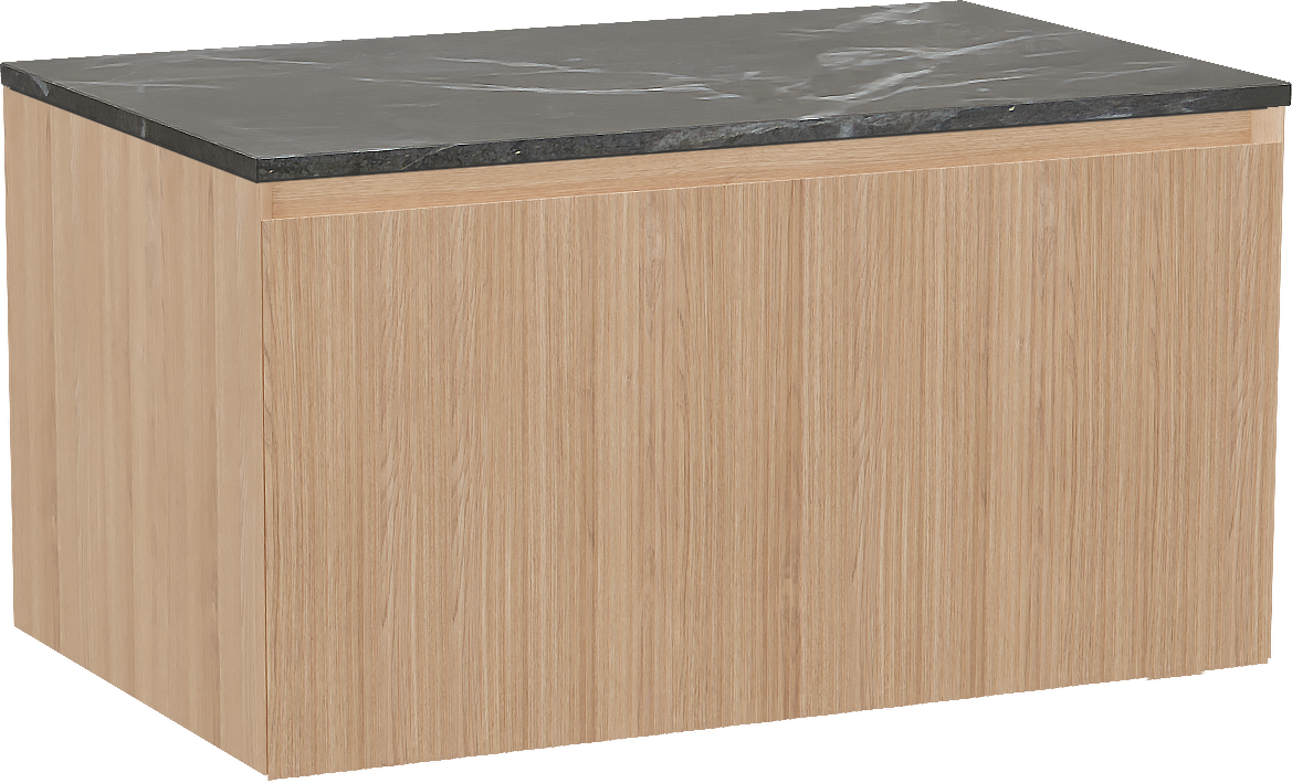 Balmani Fila meuble salle de bains avec tablette pour vasques Stretto