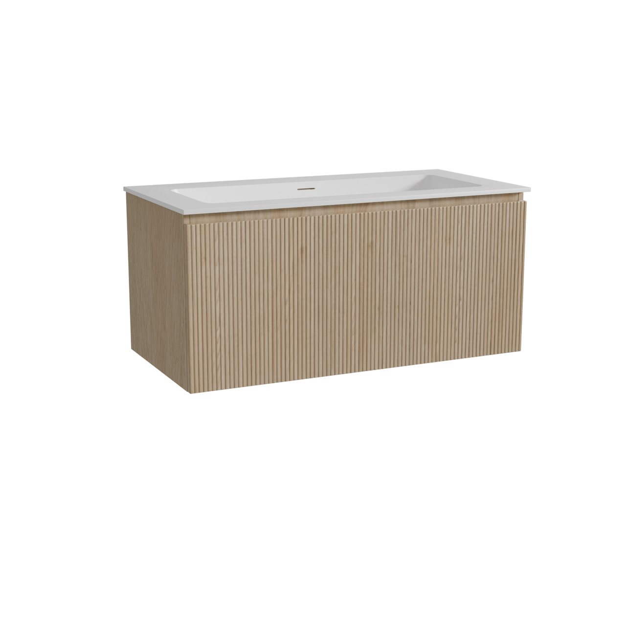 Storke Ribs badkamermeubel met Mata wastafel