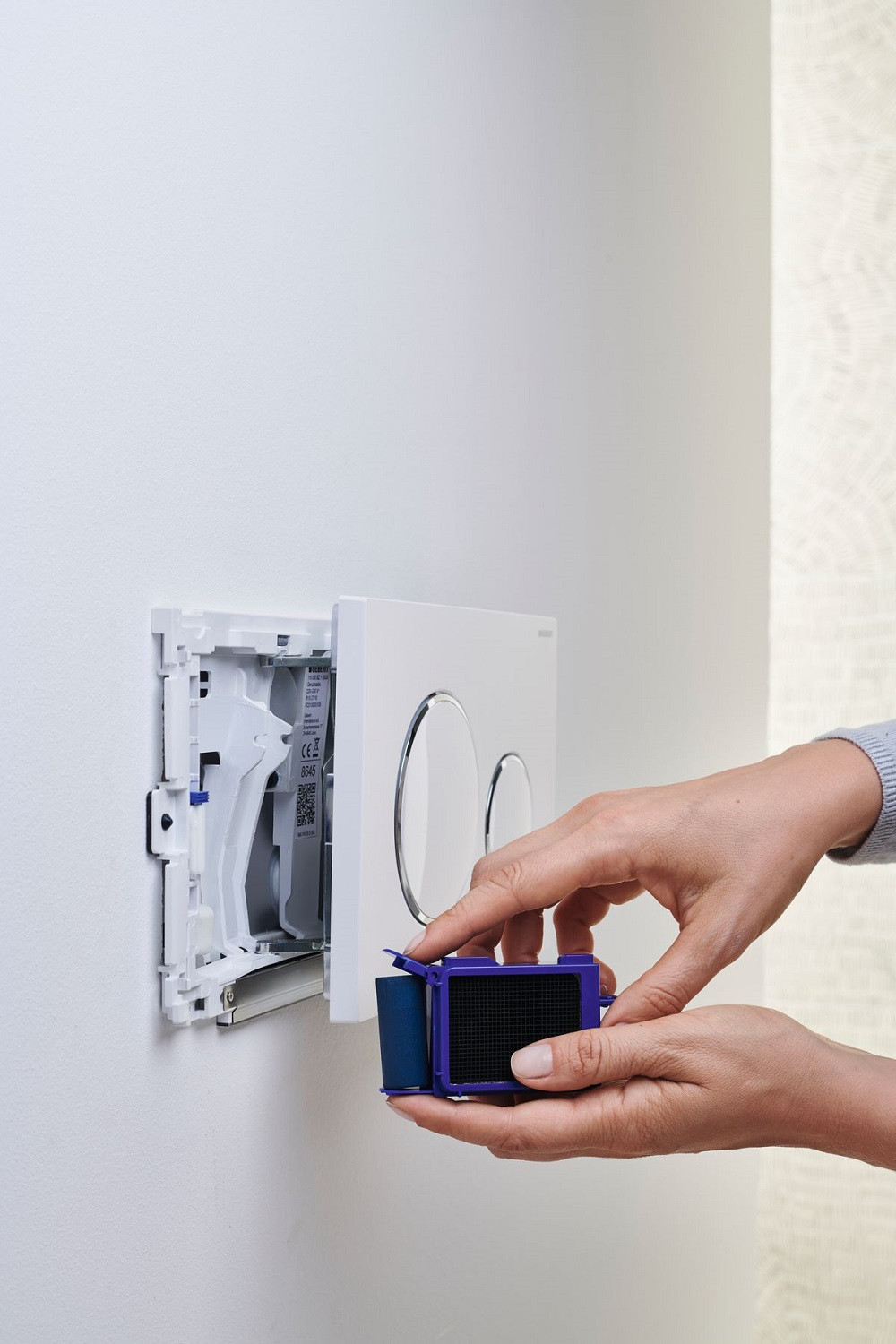 Geberit vullade met filter voor Geberit Duofresh Module