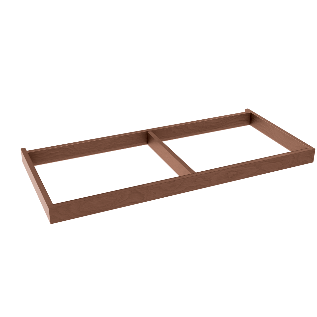 Balmani Lucida sokkel voor wastafelonderkast notenhout 90 x 55 cm