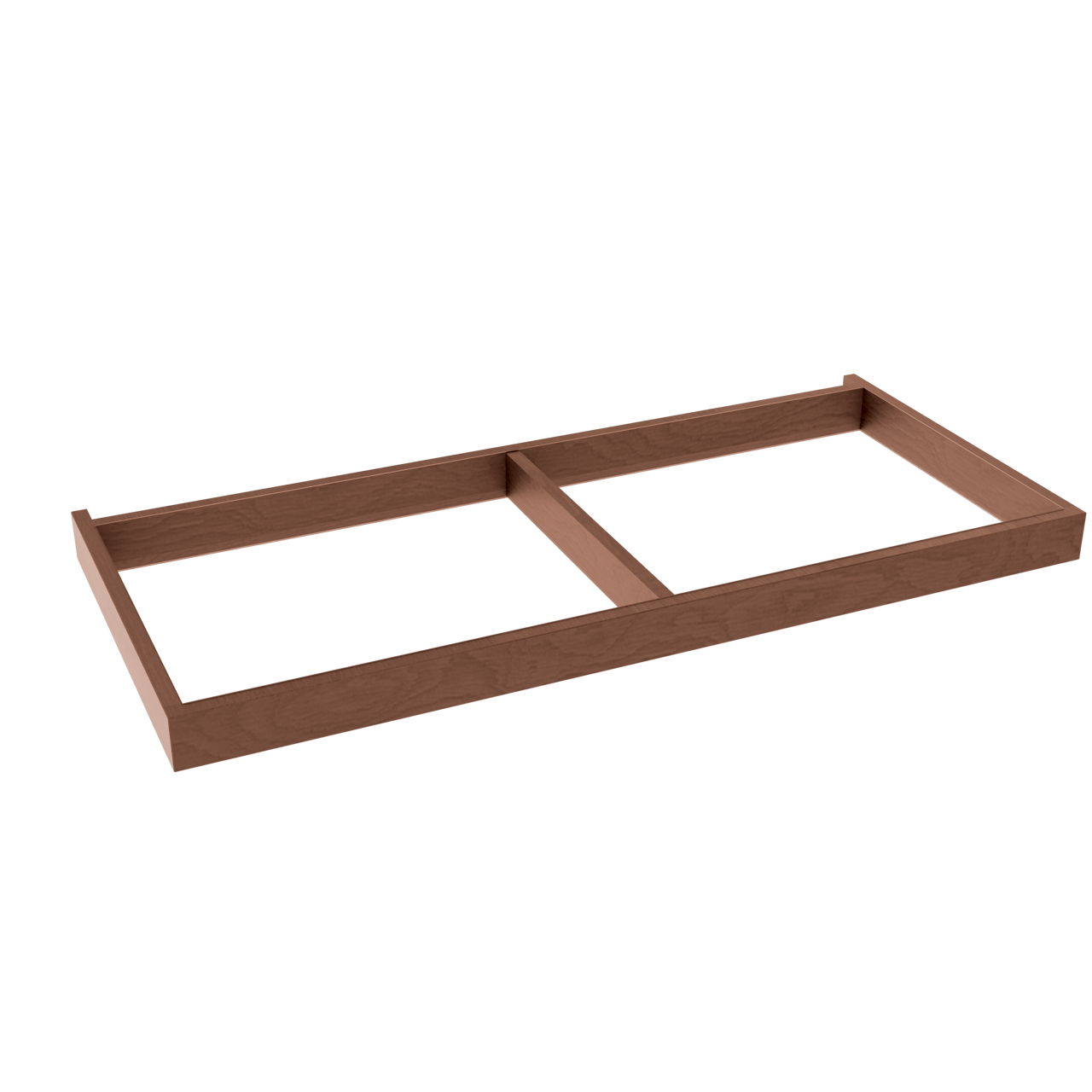 Balmani Lucida socle pour meuble sous-vasque noyer 90 x 55 cm